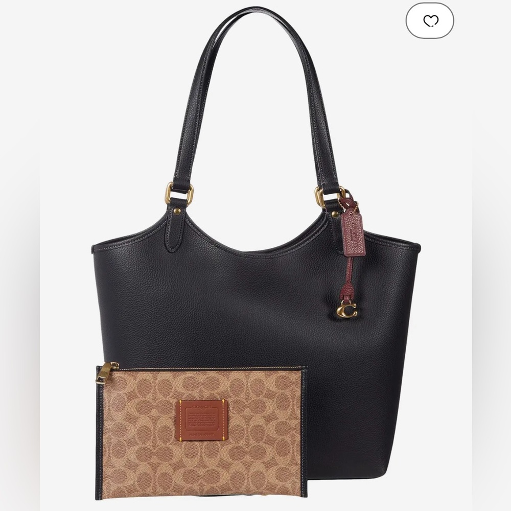 Coach Day Tote (New WOT) with pouch